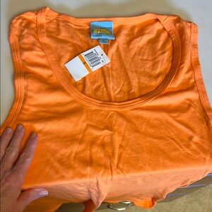 Vibrant Orange Tank Top